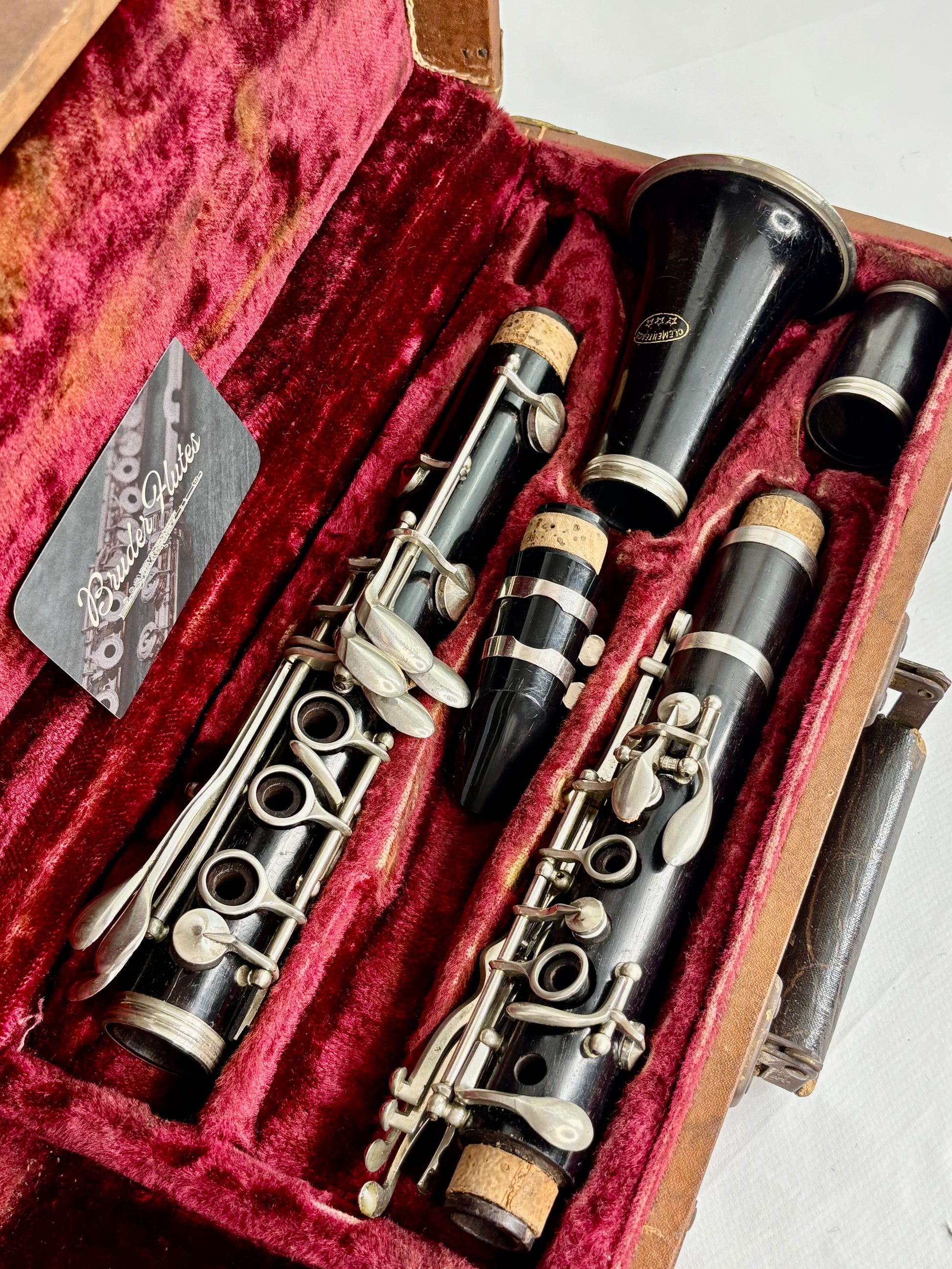 Clarinete Clemente & Cie - Made In Usa #72 Preto