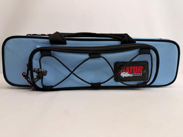 Case Flauta Transversal Gator Azul - Made In Usa #21